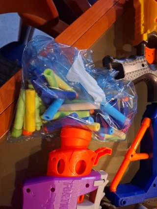 Pack Pistolas Nerf y Dardos