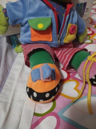 Peluche Dragón Educativo Colores Vivos