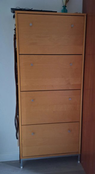 Zapatero Ikea 4 Módulos Madera