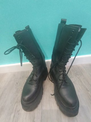 Botas negras plataforma Yellow Shop