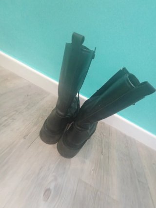 Botas negras plataforma Yellow Shop