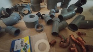 Lote artículos fontanería