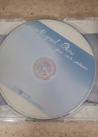 CD Miguel Bosé - Moriría por vos