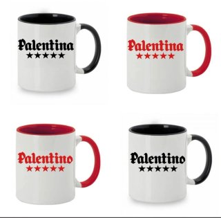 TAZAS PALENTINO Y PALENTINA DESAYUNO PALENCIA