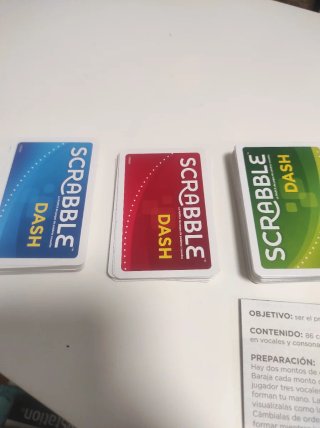 Scrabble Dash Juego de Cartas