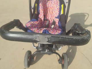 Carrito de bebé. Grupo cero, capazo y sillita