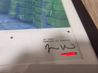 Cuadro Firmado Marathon Exclusivo
