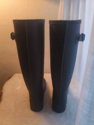 Botas Hunter Modelo Slim color negro Talla 40