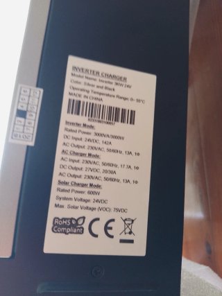 Inversor solar 3000W