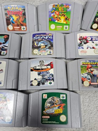 Lote 12 Juegos Nintendo 64 N64