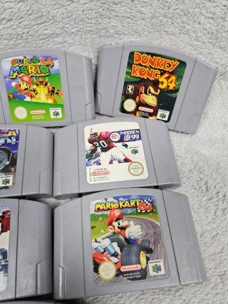 Lote 12 Juegos Nintendo 64 N64