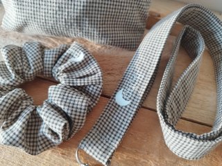 Pack: Bolso, Monedero, Lanyards y Scrunchie boho
