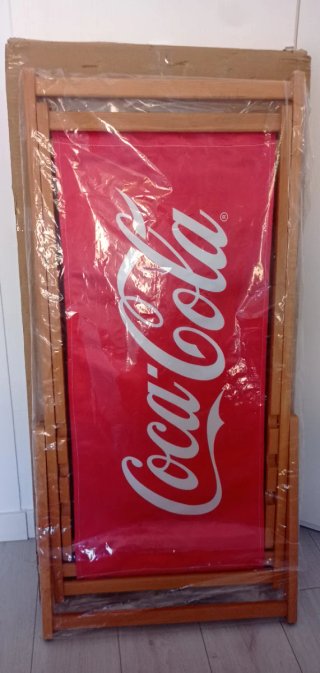 Hamaca de. madera Coca-Cola . Nueva