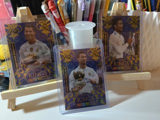 Pack 3 Cartas Cristiano Ronaldo Total Kings