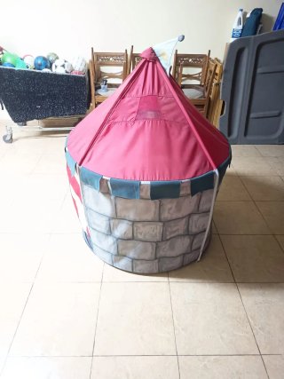 Tienda campaña infantil castillo