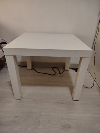 Vendo 2 Mesas auxiliar IKEA LACK 55x55 cm