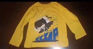 Camiseta Batman niño manga larga