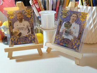 Panini Total Kings Benzema y Modric