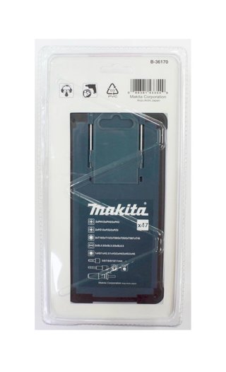 Juego de trinquete y brocas Makita 47 piezas