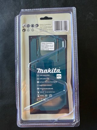Juego de trinquete y brocas Makita 47 piezas