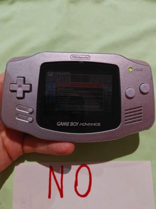 Nintendo Game Boy Advance Plata muy buen estado