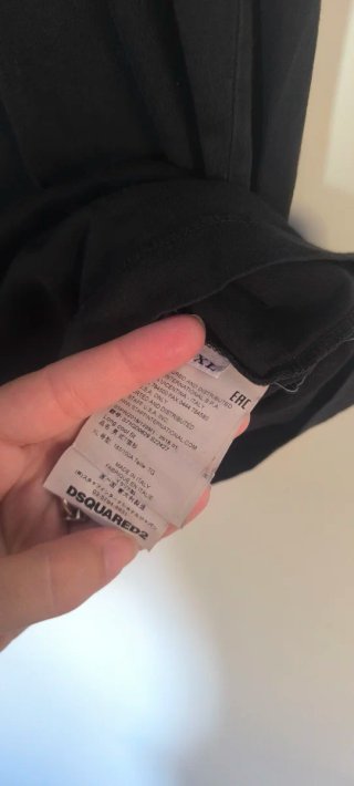 Camiseta DSQUARED2 Gorila Rosa Talla XL