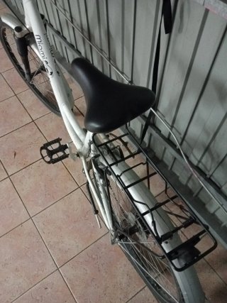 Bicicleta Paseo Blanca con Cesta, Miami