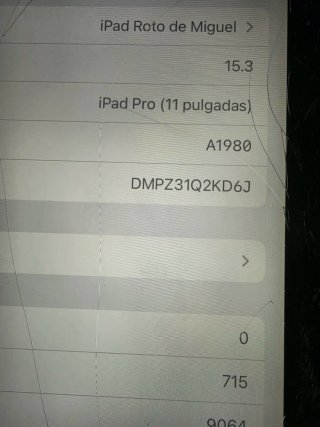 iPad Pro 11 3ª Gen 64GB gris espacial
