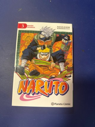 Pack 5 cómics Naruto ➜ También individual