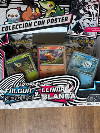 Colección poster FULGOR NEGRO Y LLAMA BLANCA