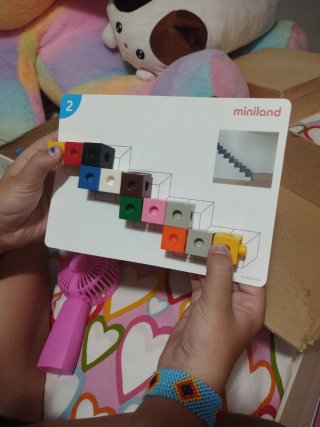 Miniland Activity Cubes 100 piezas