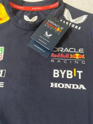 Camiseta Red Bull Racing Chica Negra