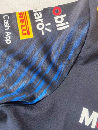 Camiseta Red Bull Racing Chica Negra
