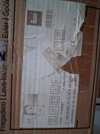 Fregadero Teka Universe 1C 1E a estrenar