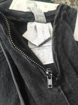 Falda pantalón Stradivarius negra