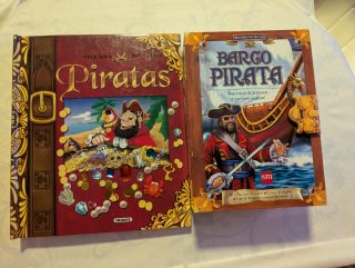Libros interactivos de piratas