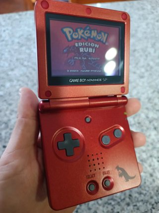Nintendo Game Boy Advance SP Groudon