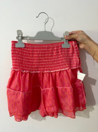 Falda pantalón rosa nueva