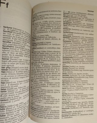 Dizionario spagnolo-italiano, italiano-spagnolo