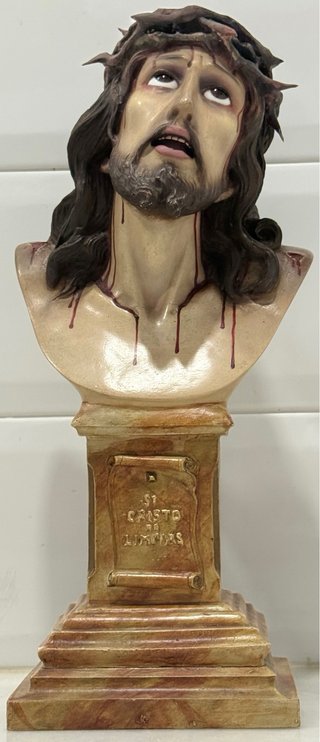 ANTIGUO SANTO CRISTO DE LIMPIAS SELLADO OLOT