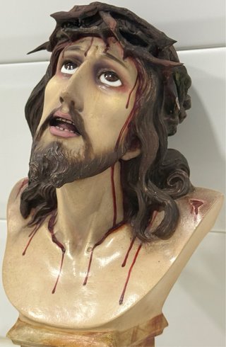 ANTIGUO SANTO CRISTO DE LIMPIAS SELLADO OLOT