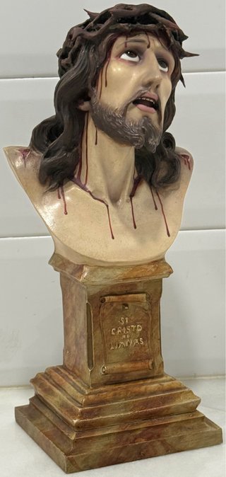 ANTIGUO SANTO CRISTO DE LIMPIAS SELLADO OLOT
