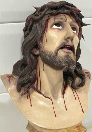 ANTIGUO SANTO CRISTO DE LIMPIAS SELLADO OLOT