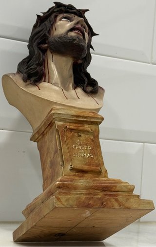 ANTIGUO SANTO CRISTO DE LIMPIAS SELLADO OLOT
