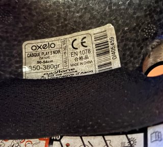 Casco y protecciones Oxelo Talla XS