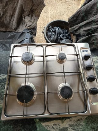 Placa de cocina a gas 4 fuegos