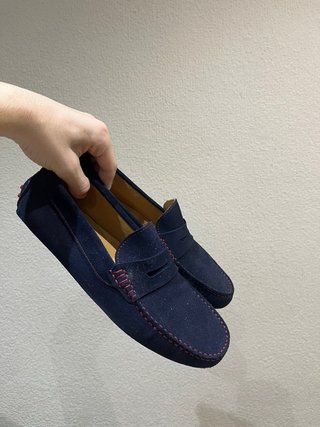 Zapatos náuticos azul marino