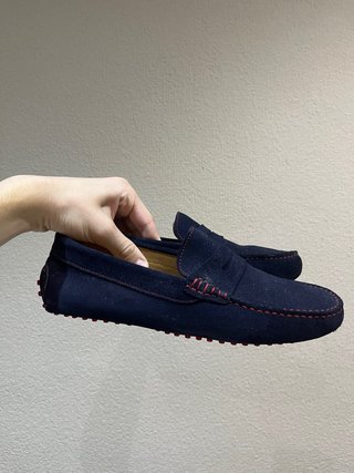 Zapatos náuticos azul marino