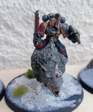 Space Wolves. Lobos Espaciales. Lobo-trueno.