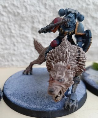 Space Wolves. Lobos Espaciales. Lobo-trueno.